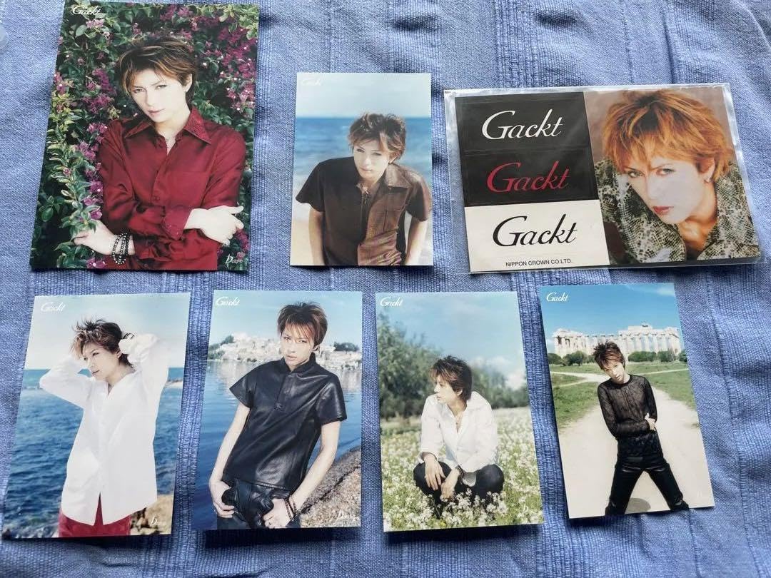 Gackt　ポストカード Amazon.co.jp: GACKT Gackt ガクト シールポストカード売り : 文房具